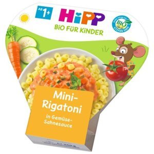 HIPP BIO Mini Rigatoni so zeleninou v smotanovej omáčke 250g