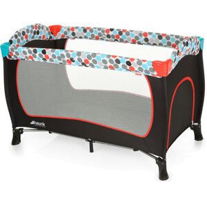 HAUCK Cestovná postieľka Sleep'n Play Plus - Gumball black
