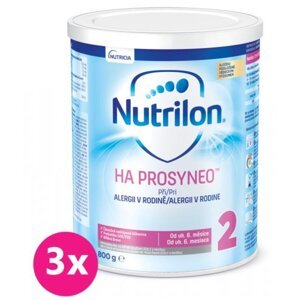3x NUTRILON 2 HA PROSYNEO špeciálne pokračovacie dojčenské mlieko 800 g