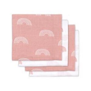 JOLLEIN Plienka 70x70 cm (4ks) Rainbow blush pink