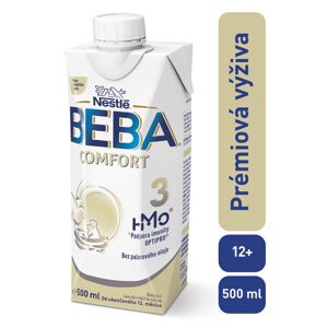EXP: 31.03.2024 BEBA COMFORT 3 HM-O, Tekutá batoľacia mliečna výživa 12+, tetra pack, 500 ml