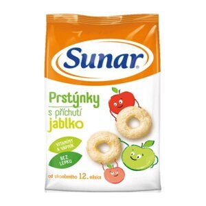 EXP: 03.09.2024 SUNAR Krúžky jablkové detský snack 50 g