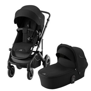 BRITAX RÖMER Set kočík Smile 5Z + hlboká vana Space Black Diamond collection