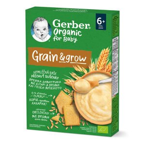 EXPIRÁCIA: 30.04.2024 GERBER Organic Kaša nemliečna s príchuťou sušienky 200 g​