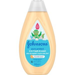 EXPIRÁCIA: 07.05.2024 JOHNSON'S Pure Protect kúpeľ a umývací gél 2v1 500 ml