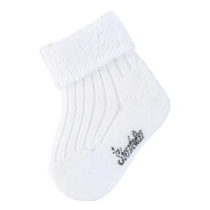 STERNTALER Ponožky froté biela uni veľ. 14 0-4m