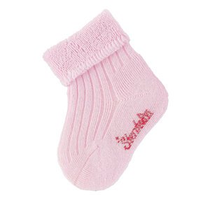 STERNTALER Ponožky froté ružová dievča veľ. 14 0-4m
