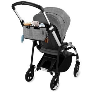 SKIP HOP Organizér na kočík Grab&Go Ultra grey melange