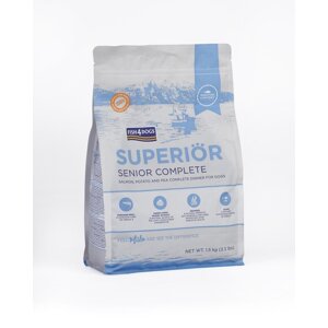 FISH4DOGS Granule malé pre starších psov Superior losos so zemiakmi 1,5 kg