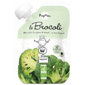 EXP: 28.06.2024 POPOTE Kapsička bio brokolica 120 g, 8+