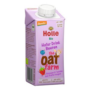 EXP: 15.07.2024 HOLLE BIO Nápoj ovsený Oat Farm s bobuľami pre deti od 12 mesiacov, 200 ml