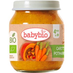 BABYBio Bio mrkva a tekvica 130 g