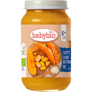 BABYBIO Bio mrkva tekvica a ryža 200 g