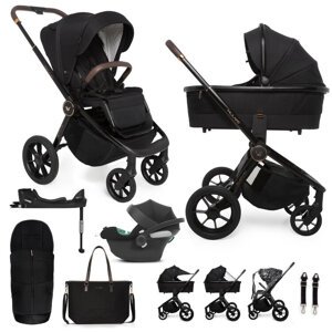 MUUVO SET Kočík 4v1 Quick SE 2 Sunset black set + CYBEX Aton B2 i-Size + základňa