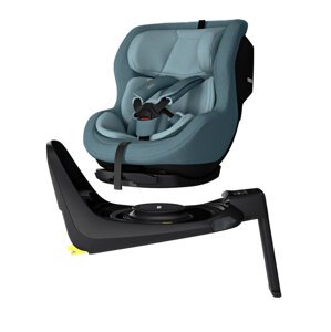 THULE SET Autosedačka Elm (61-105 cm) Mid Blue + Základňa Base Alfi