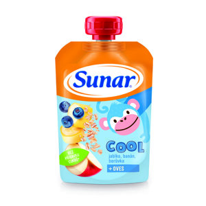 EXP: 14.12.2024 SUNAR Cool Banán, čučoriedka a ovos 110g