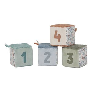 LITTLE DUTCH Kocky textilné 4 ks Forest friends