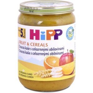 HiPP BIO Kaša ovocná s celozrnnými obilninami 190 g