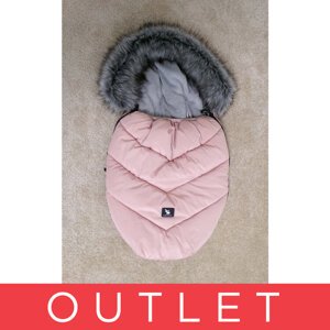 COTTONMOOSE Fusak do kočíka Moose MINI Yukon Pink