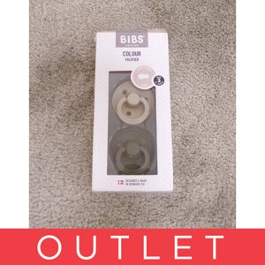BIBS Colour cumlíky z prírodného kaučuku 2 ks, veľkosť 3, Vanilla/Dark Oak