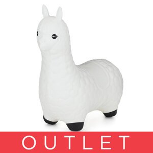FEEDO Zvieratko skákacie Llama Grey