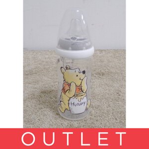 NUK FC Fľaša PP Active Cup Disney - Medvedík Pú, 300 ml biela