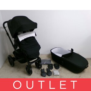 EASYWALKER Kočík kombinovaný Harvey⁵ Midnight Black XXL RWS