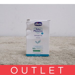 CHICCO Mydlo na ruky tuhé s rastlinným glycerínom Baby Moments 81 % prírodných zložiek 100 g