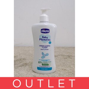 CHICCO Mlieko telové s dávkovačom Baby Moments 87 % prírodných zložiek 500 ml