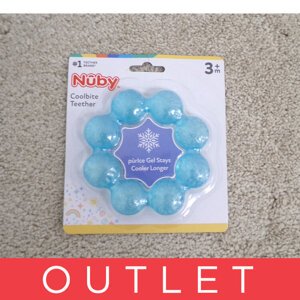 NUBY Hryzačka chladiaca IcyBite 3m + modrá