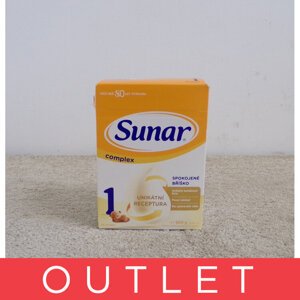 EXP.: 13.12.2026 SUNAR Complex 1 Mlieko začiatočné 600 g