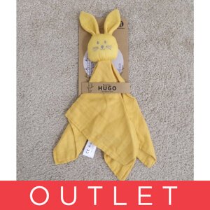 PETITE&MARS Maznáčik bambusový mušelínový Hugo Intense Ochre 0m+