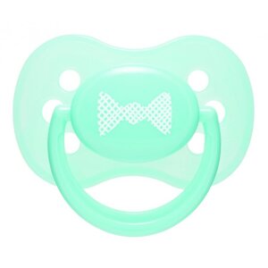 CANPOL BABIES Cumlík silikónový čerešnička 18m + Pastels - zelený