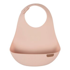 LOVI Podbradník silikónový s vreckom - Nude