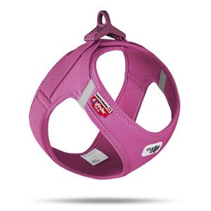 CURLI Postroj pre psov so sponou Air-Mesh Fuchsia XL, 12-18 kg