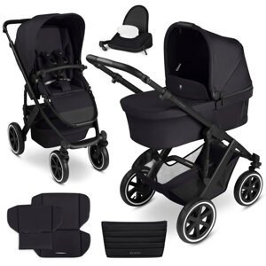 ABC DESIGN Kočík kombinovaný Salsa 5 Air coal 2025 + adaptér pre autosedačku zadarmo