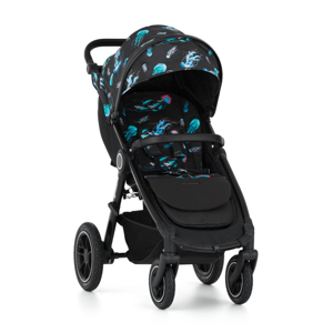 PETITE&MARS Kočík športový Street2 Air Black Limited 100 Jellyfish Complete