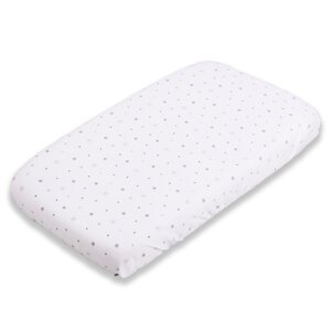 BABYMATEX Plachta nepremokavá Jersey print - hviezdy 60 x 120 x 10 cm
