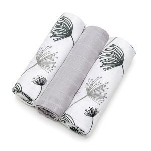T-TOMI Plienky TETRA 70x70 cm, 3 ks, Dandelions - Top kvalita