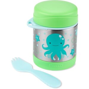 SKIP HOP Zoo Termoska na jedlo s lyžičko/vidličkou Chobotnica 325 ml, 3+