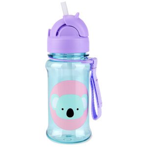SKIP HOP Zoo tritan Fľaša so slamkou 355ml Koala 12m+