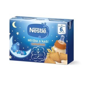 EXP: 13.03.2025 NESTLÉ Mliečko s kašou sušienkové (2x 200 ml)