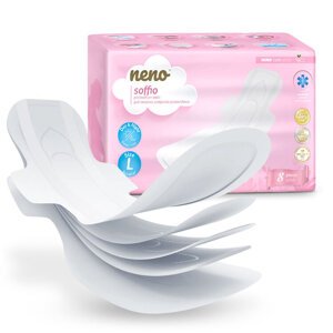 NENO Vložky popôrodné s krídelkami Soffio 8 ks