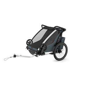THULE Vozík detský Chariot Cross 2 Double Dark Slate