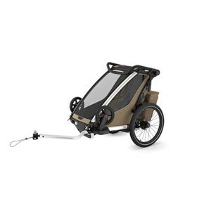 THULE Vozík detský Chariot Cross 2 Single Faded Khaki