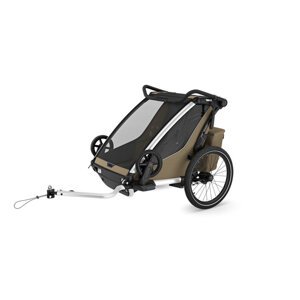 THULE Vozík detský Chariot Cross 2 Double Faded Khaki