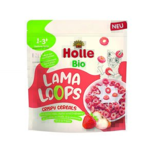 HOLLE Bio Kolieska cereálne Lama loops 125g (1r+)