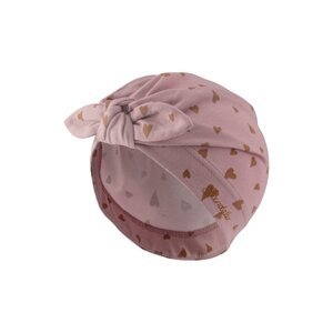 STERNTALER Čiapka turban s UV filtrom 30 srdiečka dievča-51 cm-18-24 m