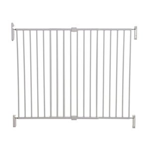 DREAMBABY Zábrana bezpečnostná Broadway 2-panelová extra široká 76-134,5 cm biela