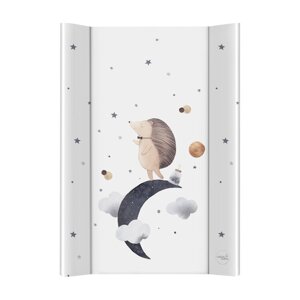 CEBA BABY Podložka prebaľovacia 2-hranná mäkká (50x70) Basic Hedgehog the Dreamer